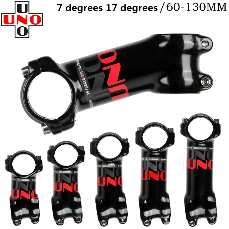 Велосипедный стержень UNO для горного велосипеда 7 градусов 17 блестящий/матовый 60