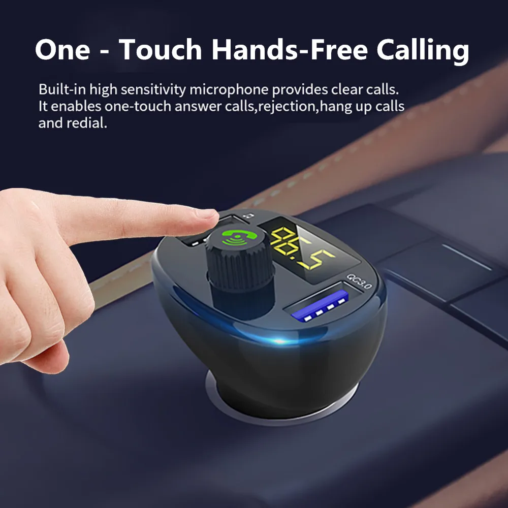 FM-трансмиттер модулятор Bluetooth автомобильный комплект громкой связи аудио MP3