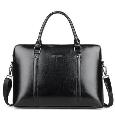 Style 1 Black Модная сумка для ноутбука для женщин 15,6 15 14 13,3 13 дюймов Сумка роскошное качество PU кожа водонепроницаемые сумки на плечо для ноутбука - Цвет: Style 1 Black