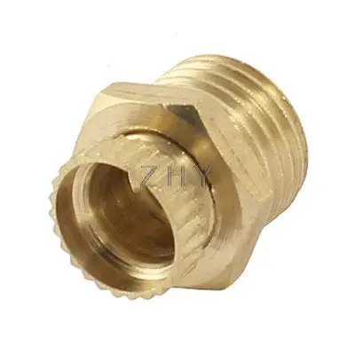 Золотой тон воздушный компрессор латунь сливной клапан воды 1/4 PT наружная