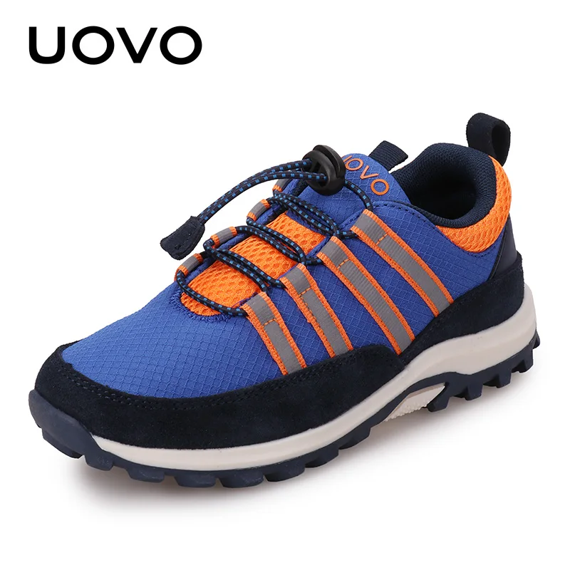UOVO New Arrival Boys And Girls Sports Footwear Four Season Kids Shoes Brethable Children Sneakers Eur #32-38 | Детская одежда и