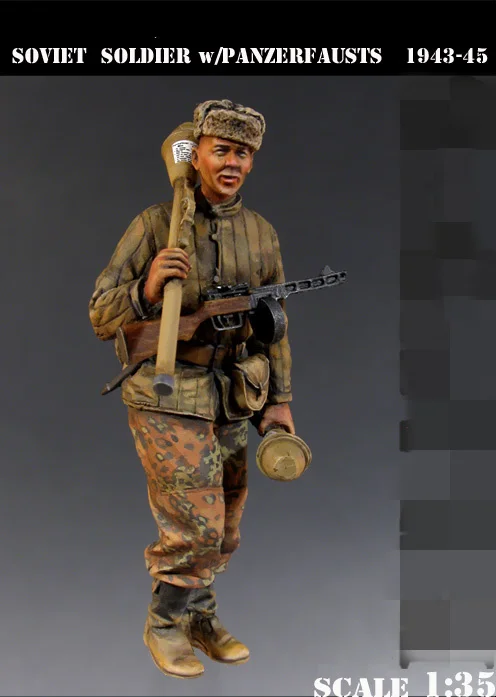 

1/35 Scale Resin Model Figure GK,Soldier x1,Unassembled and unpainted kit