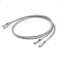 pair reference isis rca hifi audio cable interconnect cable with rhodium plated rca plug