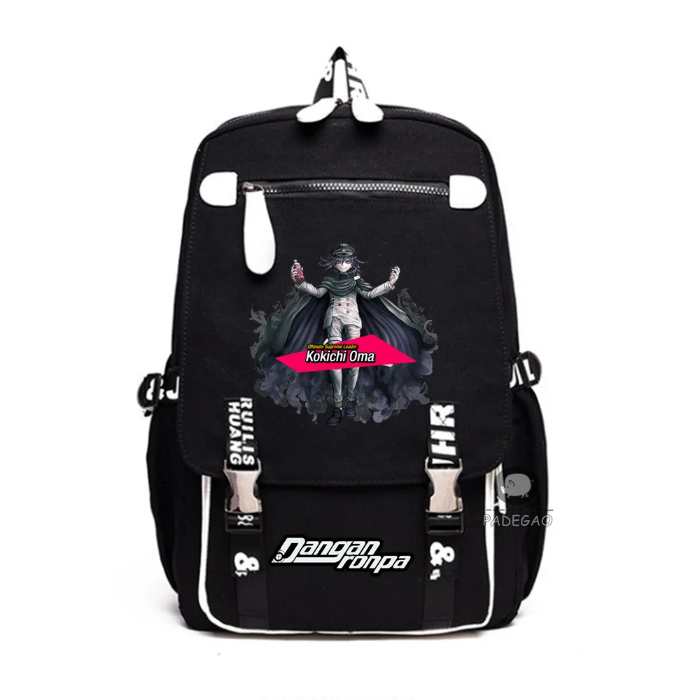 Рюкзак Danganronpa Ouma Kokichi школьные сумки сумка для книг косплей аниме игры