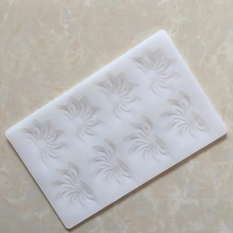 1 шт. 8 ячеек круглые точки помадка шоколадные силиконовые формы антипригарные