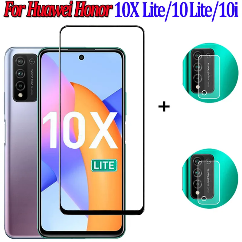объектива камеры Защитное стекло Honor 10X Lite Защитная пленка Light для экрана Huawei 10 X 10i