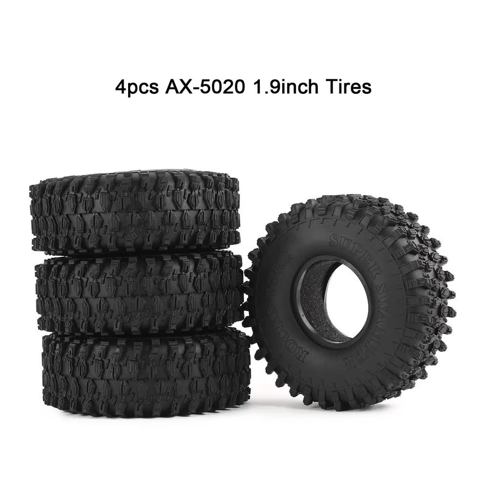 

4pcs AUSTAR AX-5020 1.9inch 120mm Tires Tyres for 1/10 Traxxas Redcat SCX10 AXIAL RC Rock Crawler Climbing Car