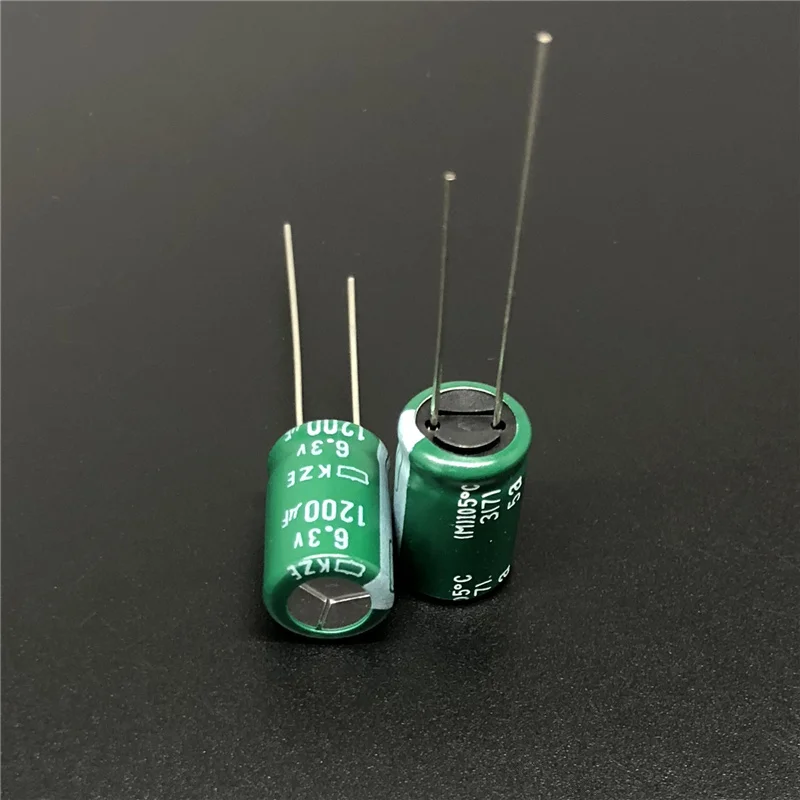 10 шт. 1200 мкФ 6 3 В NCC KZE серии 10x16 мм низкий ESR для материнской платы 6.3V1200uF алюминиевый