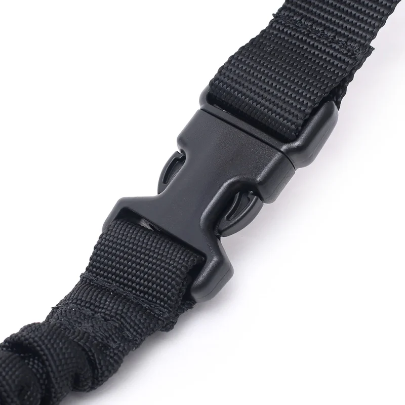 

Adjustable Shooting (Tactical)Sling Single Point Quick Release Bungee Rifle Shoulder Belt Hunting Starp Safety Rope
