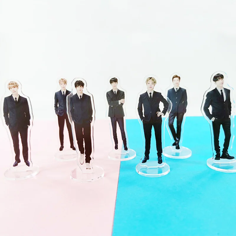 Kpop Bangtan Boys Standees 7 я Феста фигурка на акриловой подставке модель JIMIN JIN SUGA J HOPE