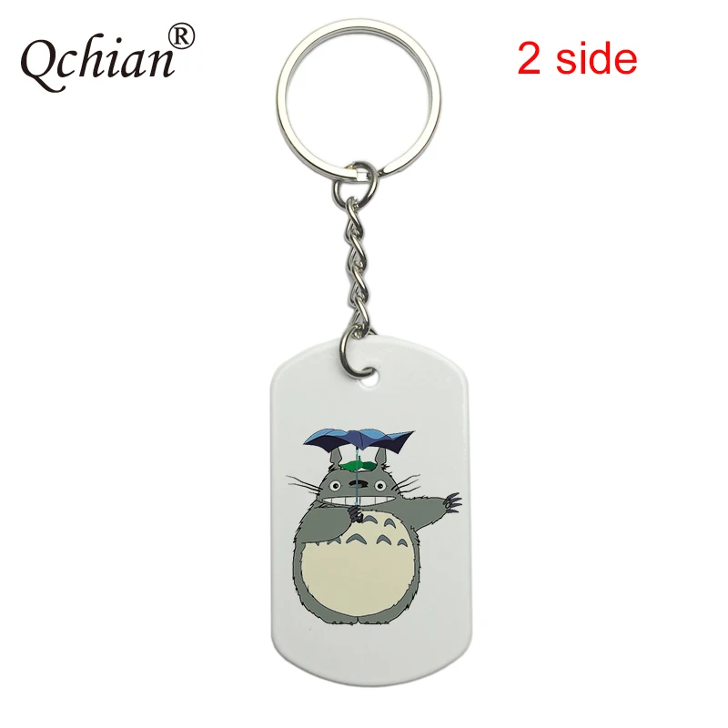 Брелок для ключей с мультяшным персонажем Тоторо брелок аниме рисунком детская