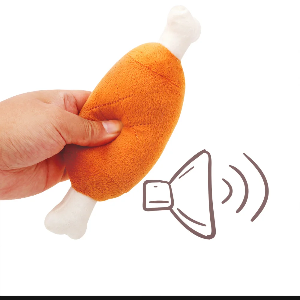 Игрушки HILIFE для собак куриные ножки плюшевая пищалка игрушка щенков домашних