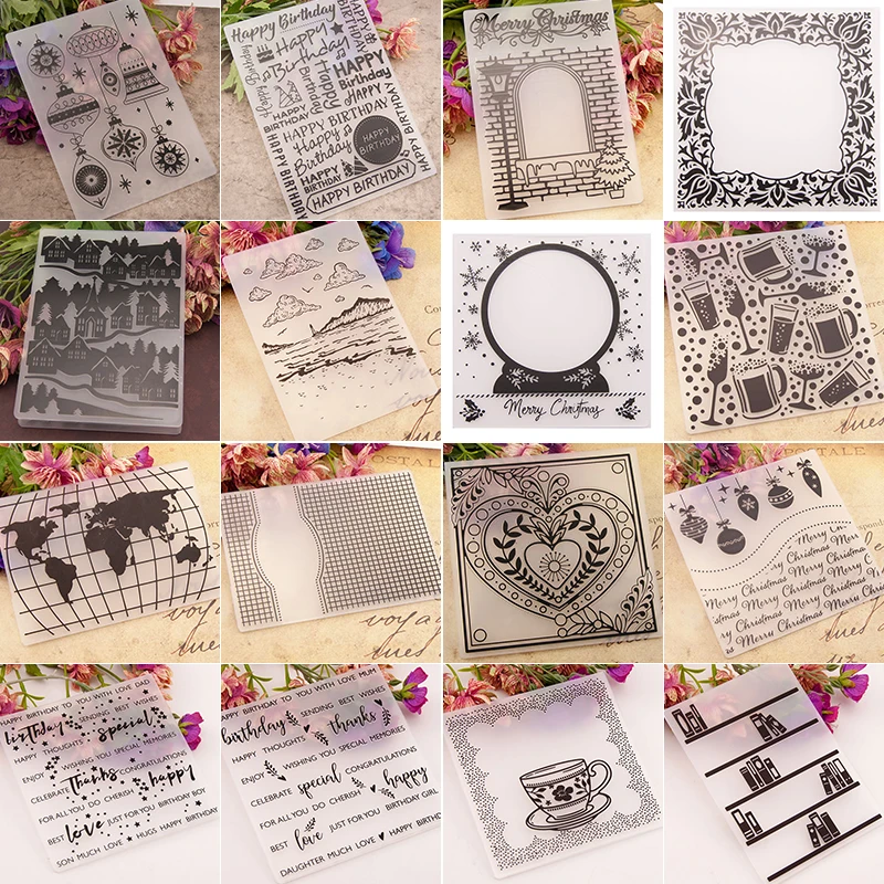 Пластиковый заварочный чайник с изображением дома пейзажа цветов для