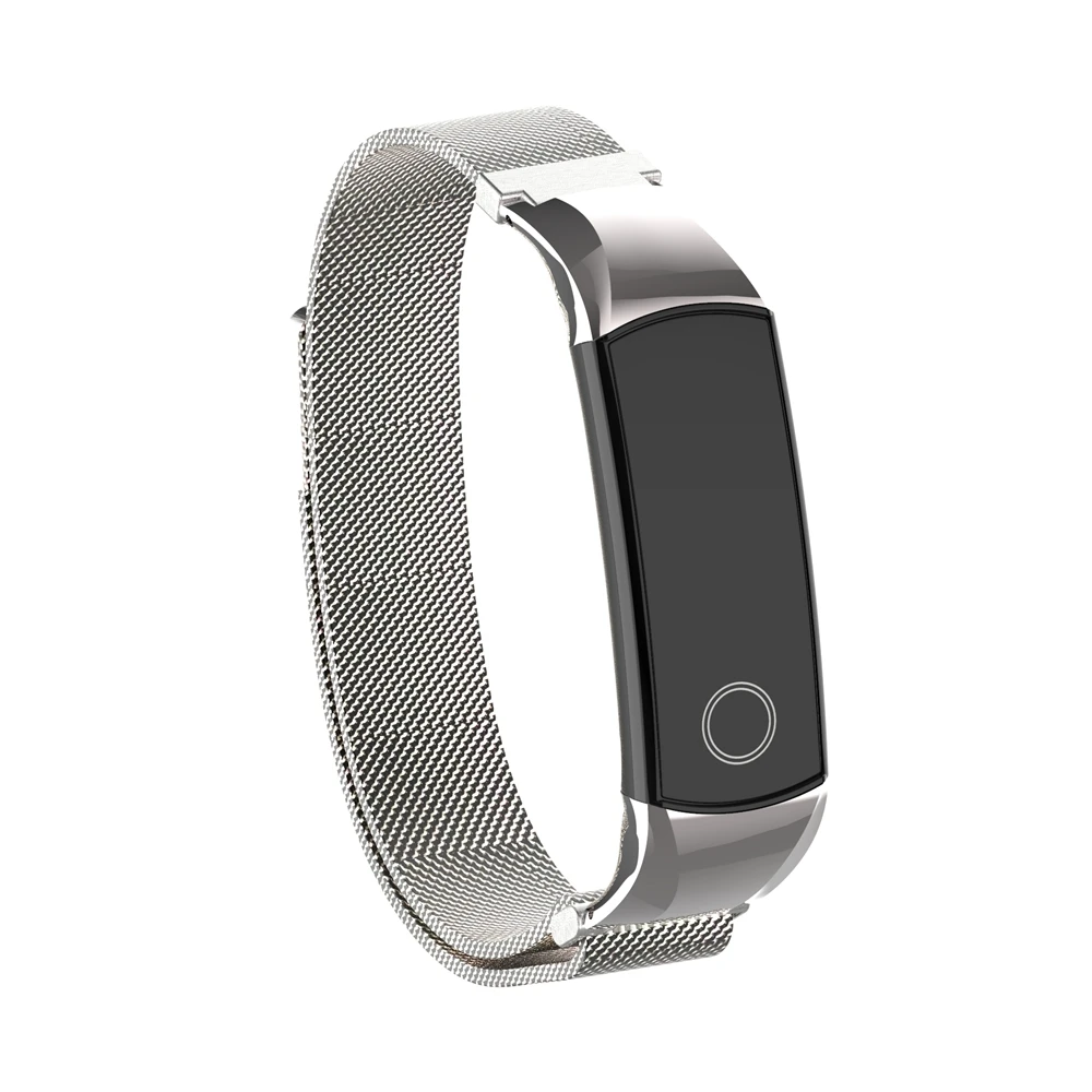 Миланский металлический ремешок для huawei Honor Band 5 4, сменный Браслет из нержавеющей стали, ремешок для часов, браслет Band 5, умные аксессуары