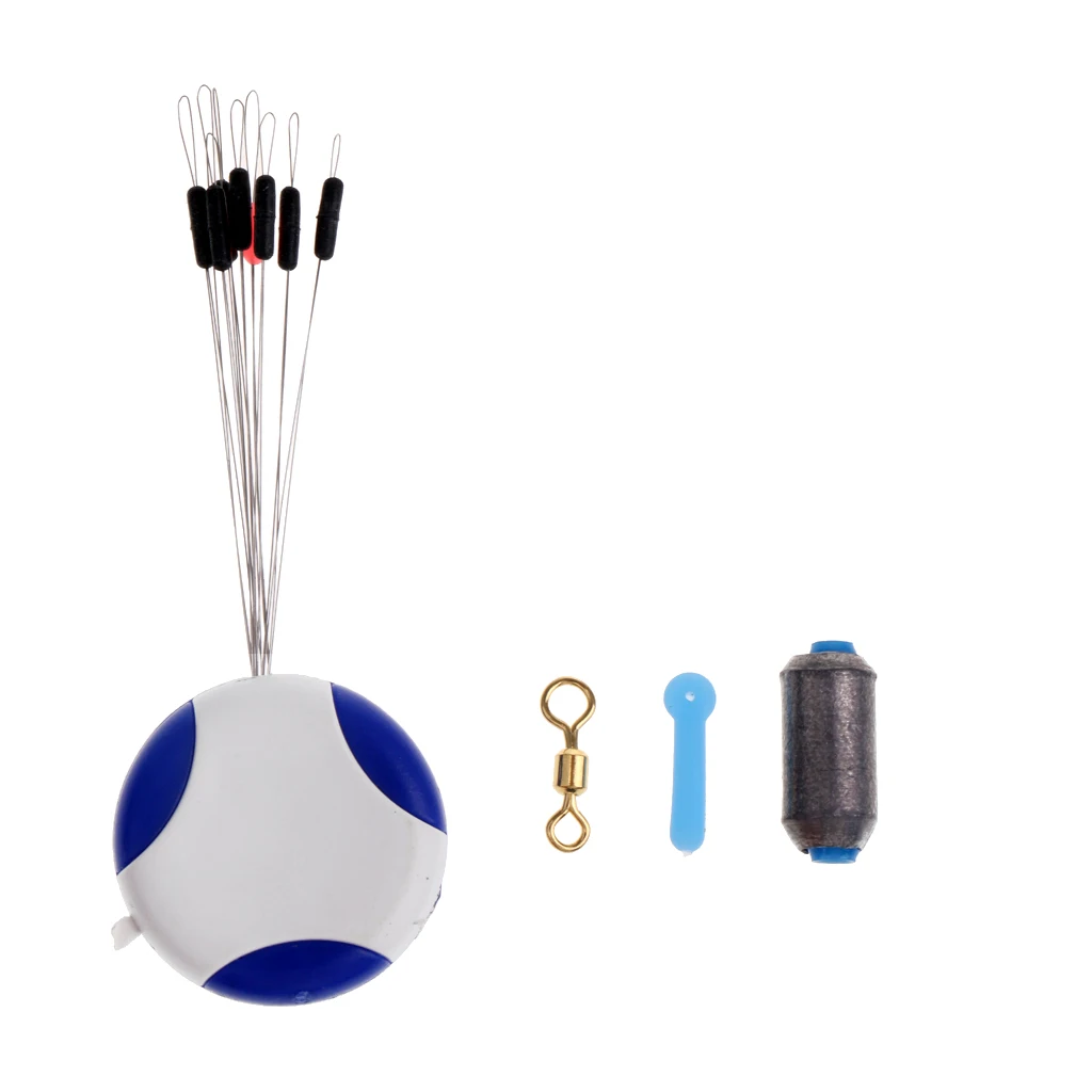 4 in 1 Fishing Tackle Tools - Space Beans Sheet Lead Float Seat and Swivels 5 Size Available |
