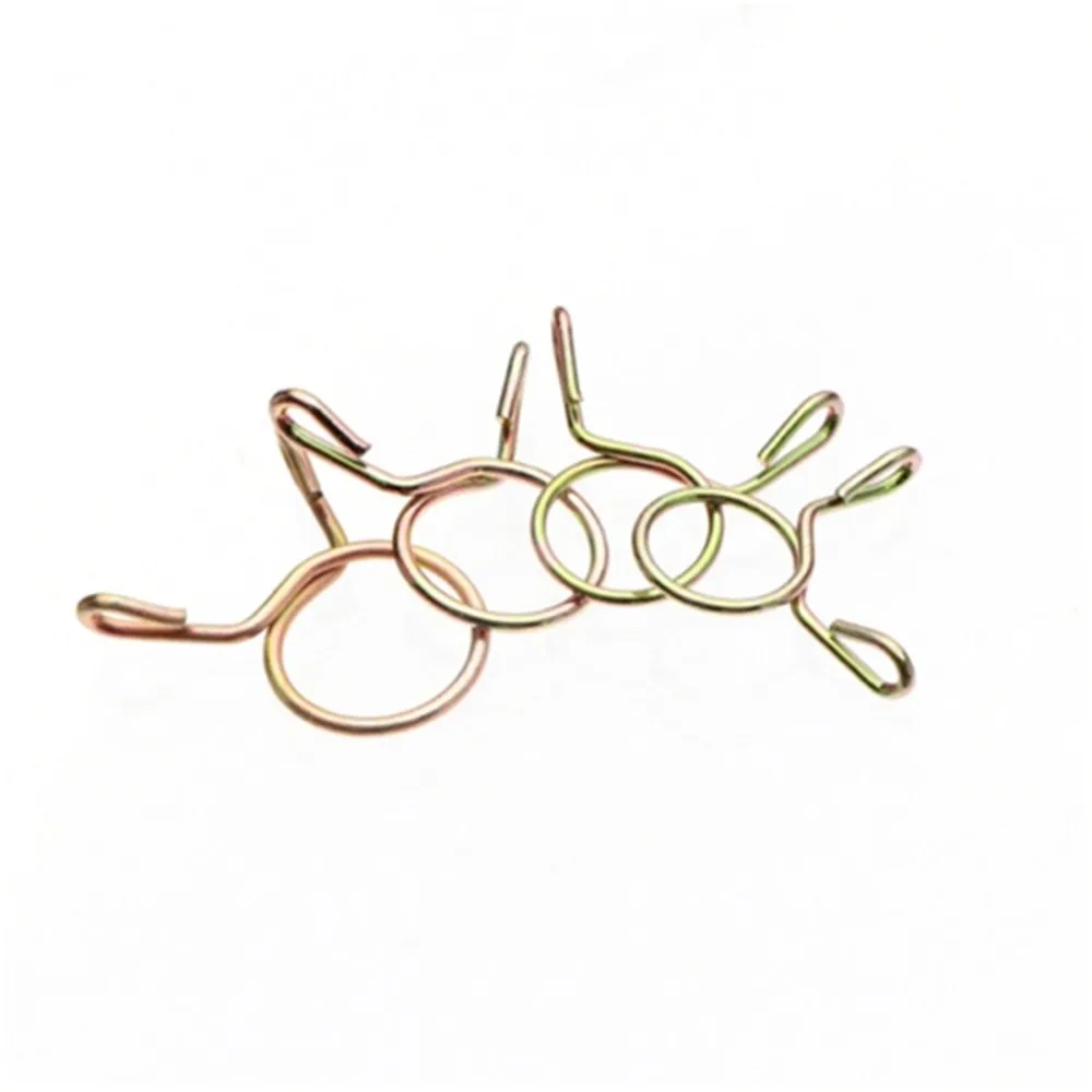 

Parts Spring Clip 5mm-14mm Accessories Air Tube Clamps Assortment Kit Fuel Oil Hose Line Clips