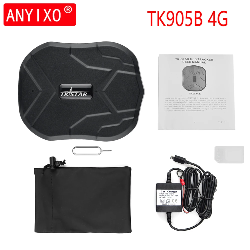 

10000 мАч 4G TK905B автомобильный GPS-трекер 120 дней в режиме ожидания GPRS GPS-локатор водонепроницаемый IP65 автомобильный трекер сильный магнит беспла...