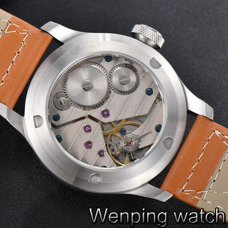 Часы наручные Parnis Мужские механические роскошные светящиеся водонепроницаемые