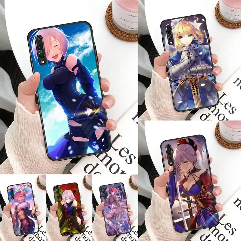 

Babaite Fate Grand Order Phone Case For Huawei P9 P30 P10 P20 lite Plus Pro P40lite Psmart Silicone Capa