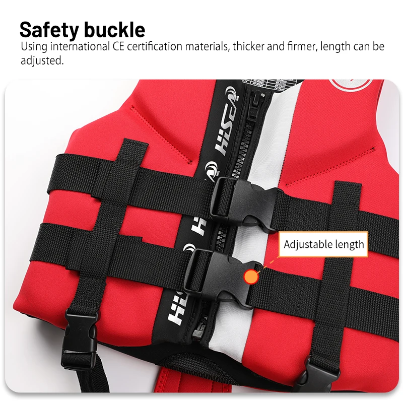 HISEA life jacket professional children's high buoyancy vest for drifting boats sea fishing swimming snorkeling and airship | Спорт и