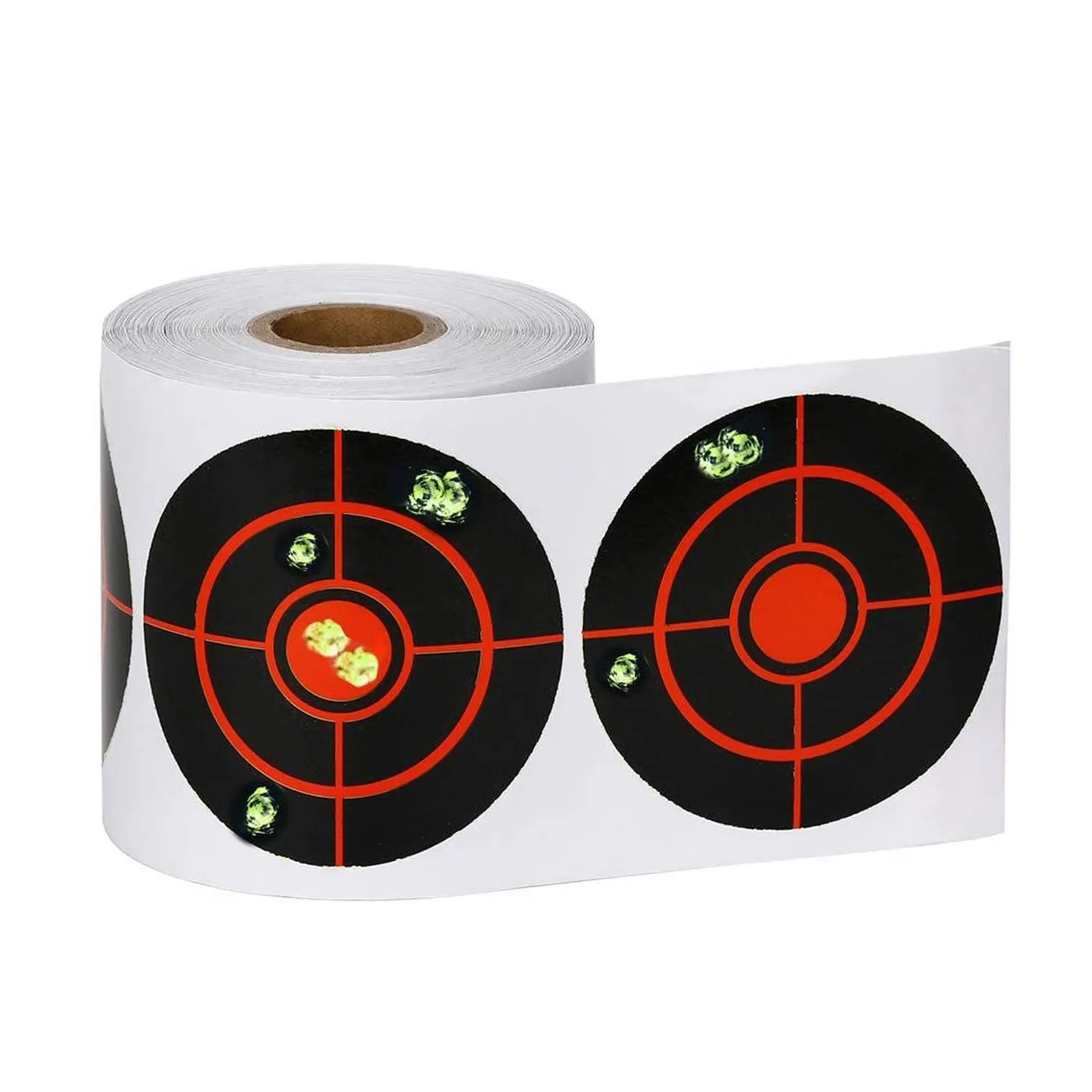 

250pcs/Roll Shooting Target Adhesive Shoot Targets Splatter Reactive Stickers For Archery Bow Hunting Shooting Practice Training