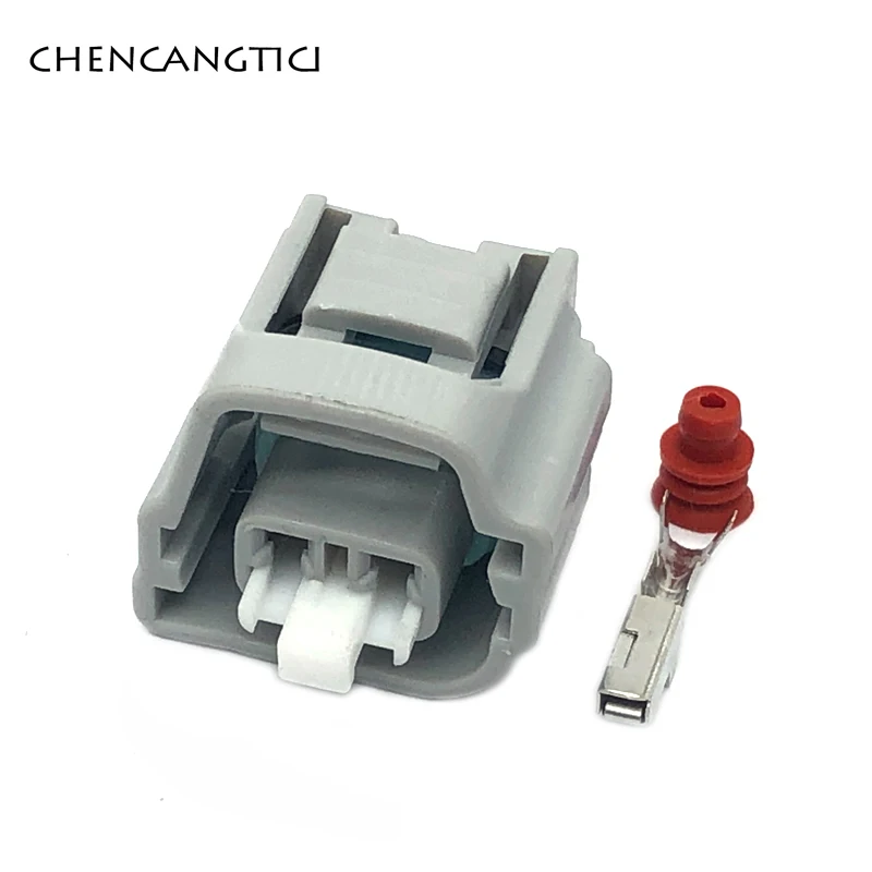 

1 Set 2 Pin Toyota Automotive Plastic Cable Electrical Connector Socket Waterproof Housing Plug 7283-8129-40 90980-11255