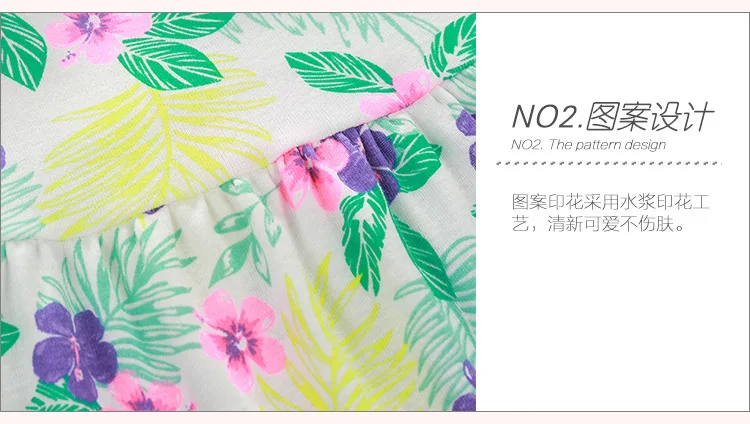 Распродажа Детские Платья с цветочным рисунком для девочек Летняя хлопковая