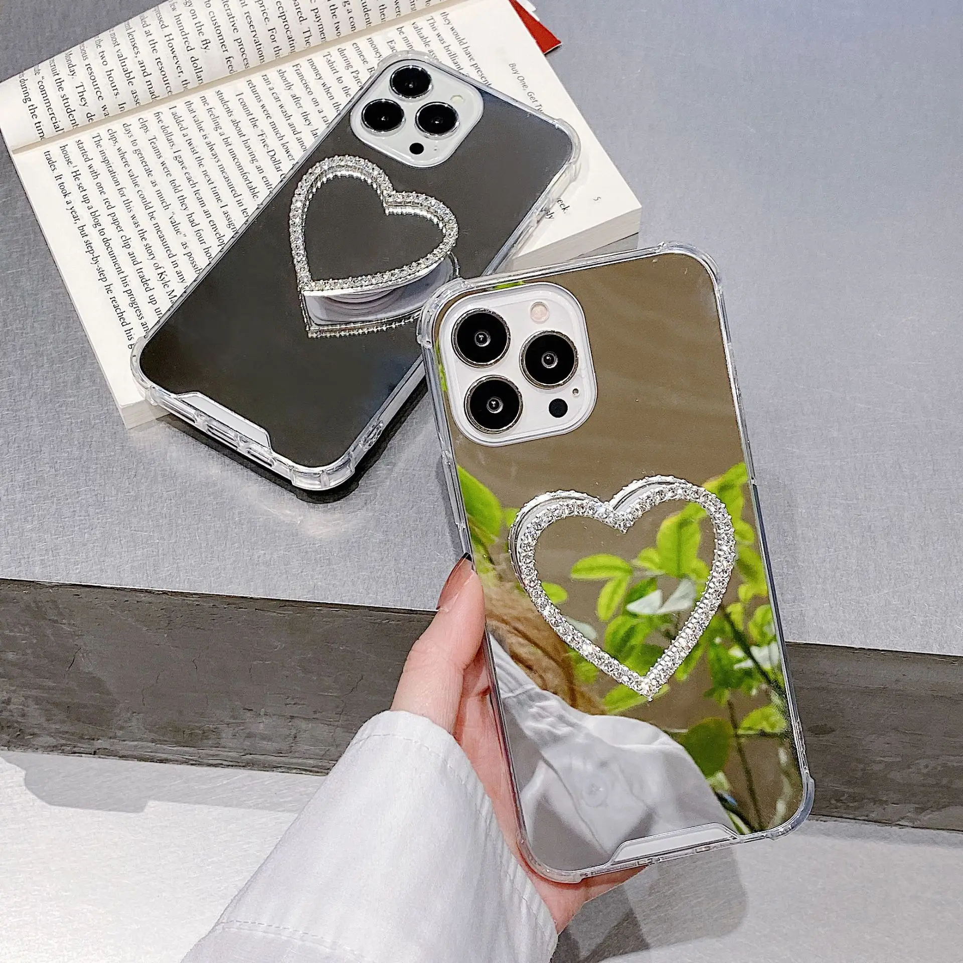 

Зеркальный Мягкий силиконовый чехол для iPhone13 mini 12 11 Pro XS Max X XR SE 7 8 Plus