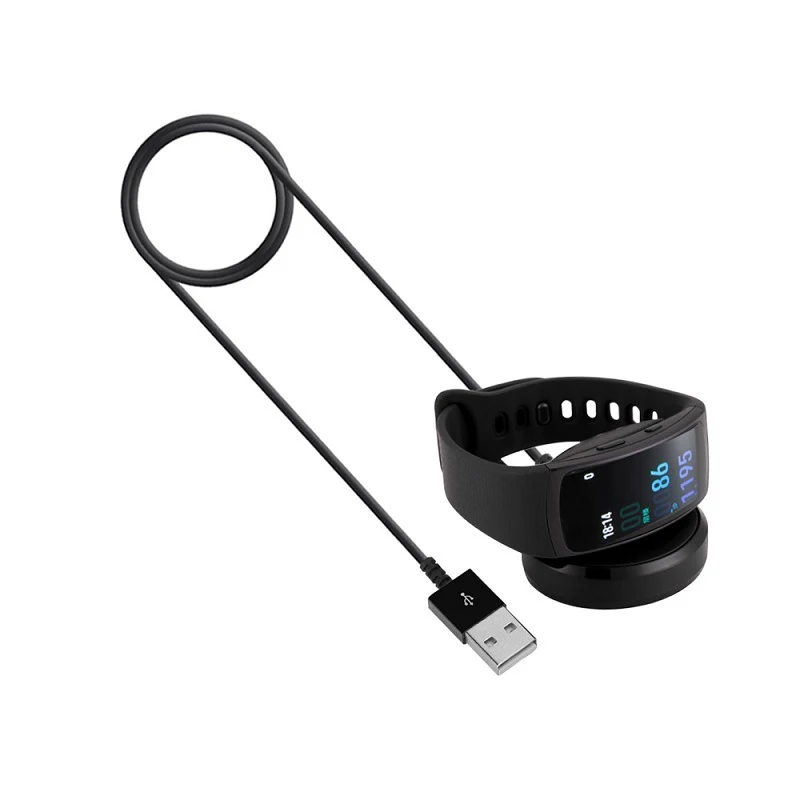 2020 USB зарядное устройство для Samsung Gear Fit 2 Pro Смарт-часы кабели SM-R360/FIT2 PRO R365 зарядная
