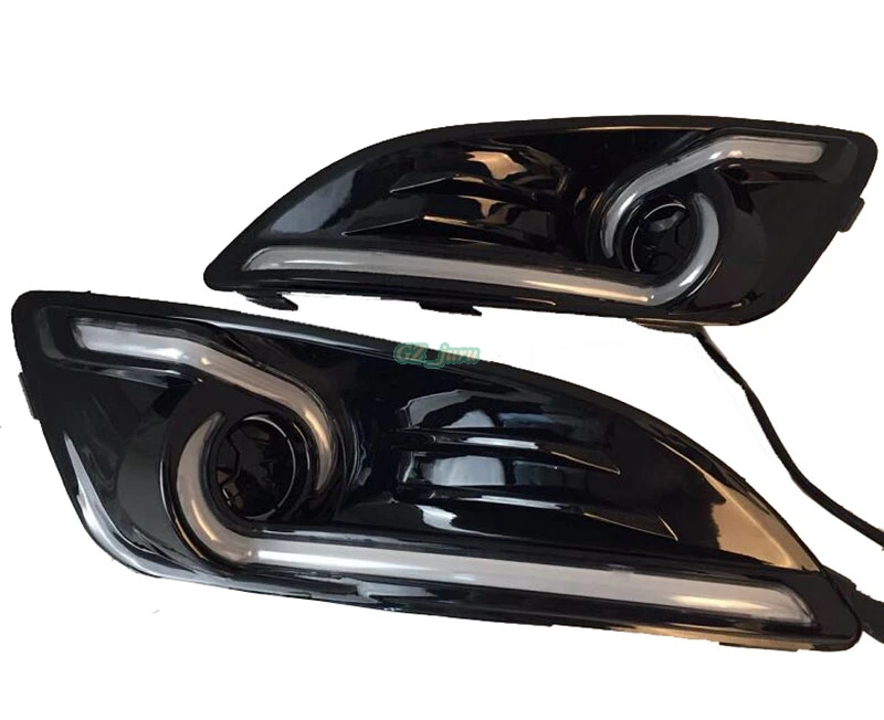 Высокое качество Водонепроницаемый 12V светодиодный DRL Противотуманные туман