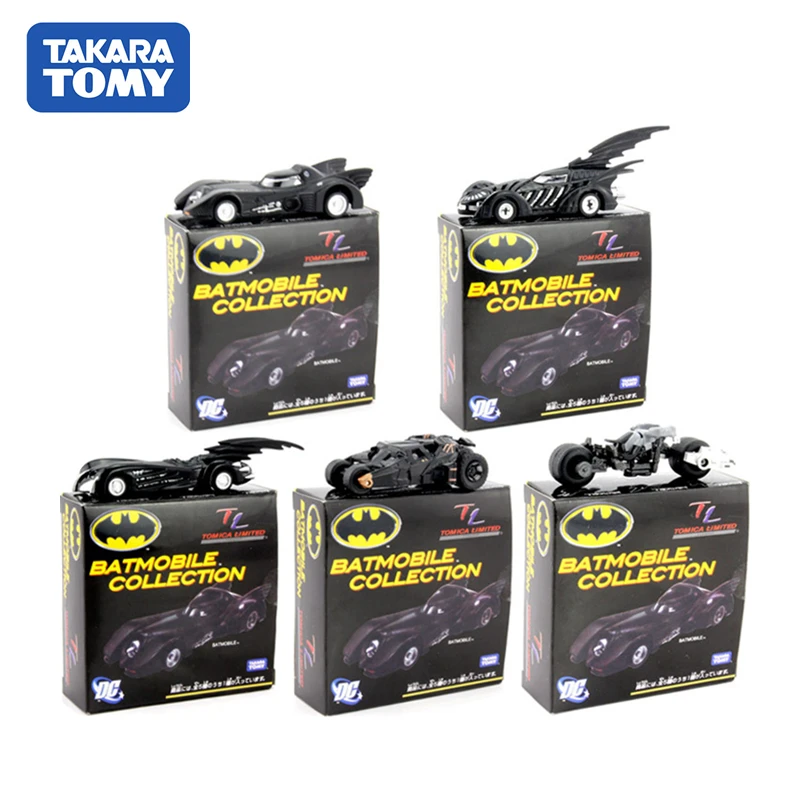 8 CENTIMETRI Genuino Auto TAKARA TOMY Auto Batman 1:64 Voiture Pressofusi In Lega di Metallo Carro