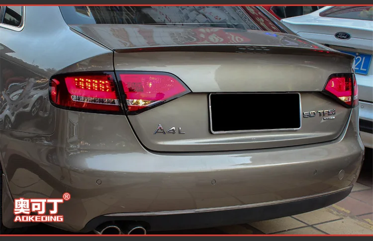 Задний фонарь для автомобиля Audi A4 B8 2009-2012 A4L светодиодная сигнальная лампа Противотуманные фары DRL дневные ходовые огни тюнинг автомобильные аксессуары