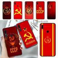 soviet union ussr grunge flag painted phone case for xiaomi mi redmi note 7 8t 9 9t 9s 8 10 10t 11 pro lite k20 max 3