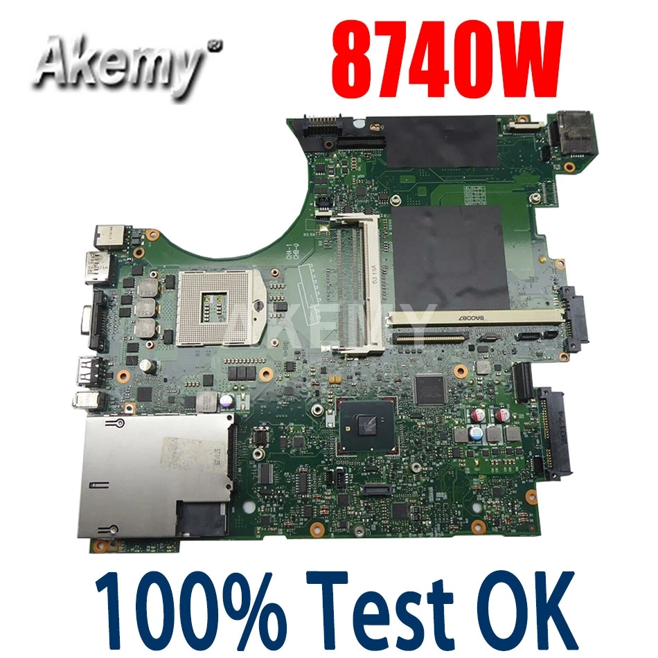 

Материнская плата Akemy 595700-001 для ноутбука hp elitebook 8740 Вт 8740p с 4 слотами памяти