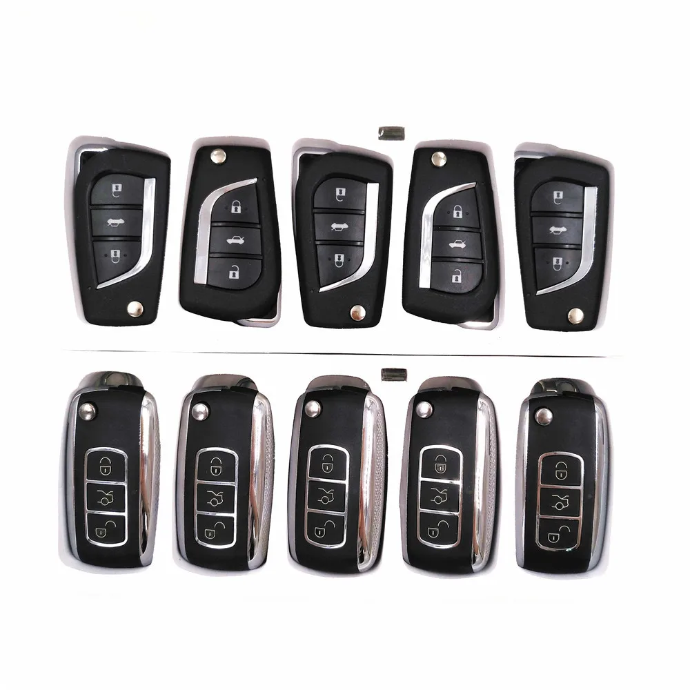 5 шт. B13 B07 KEYDIY B Series 3 кнопочный дистанционный ключ для KD900 URG200 KD X2 Mini генератор