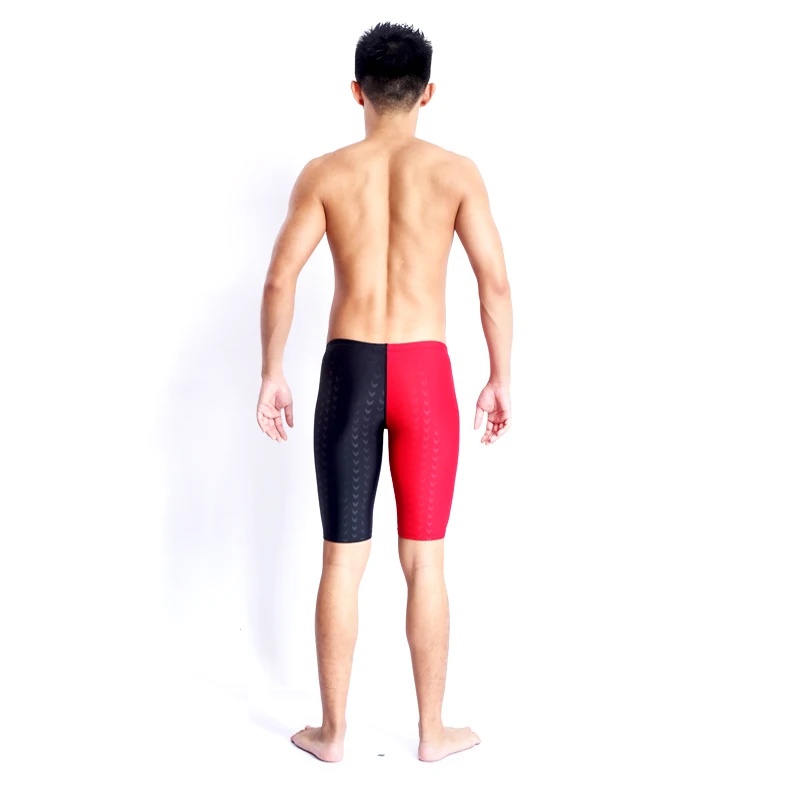 HXBY Competition Racing Swimwear Men Swimsuit Men's Swimming Trunks For Bathing Mens Swim Shorts Swimsuits Sharkskin Jammer Plus | Спорт и