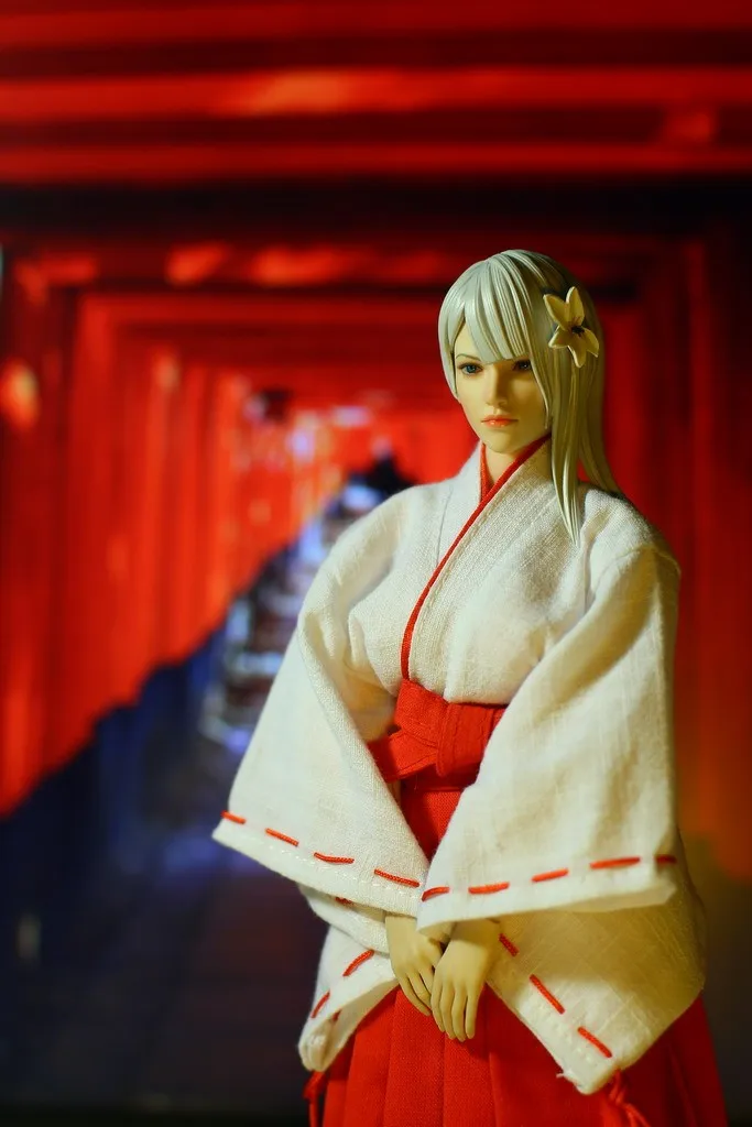 Фигурка в масштабе 1:6 Одежда для кукол костюм японского самурая кимоно 12 дюймов