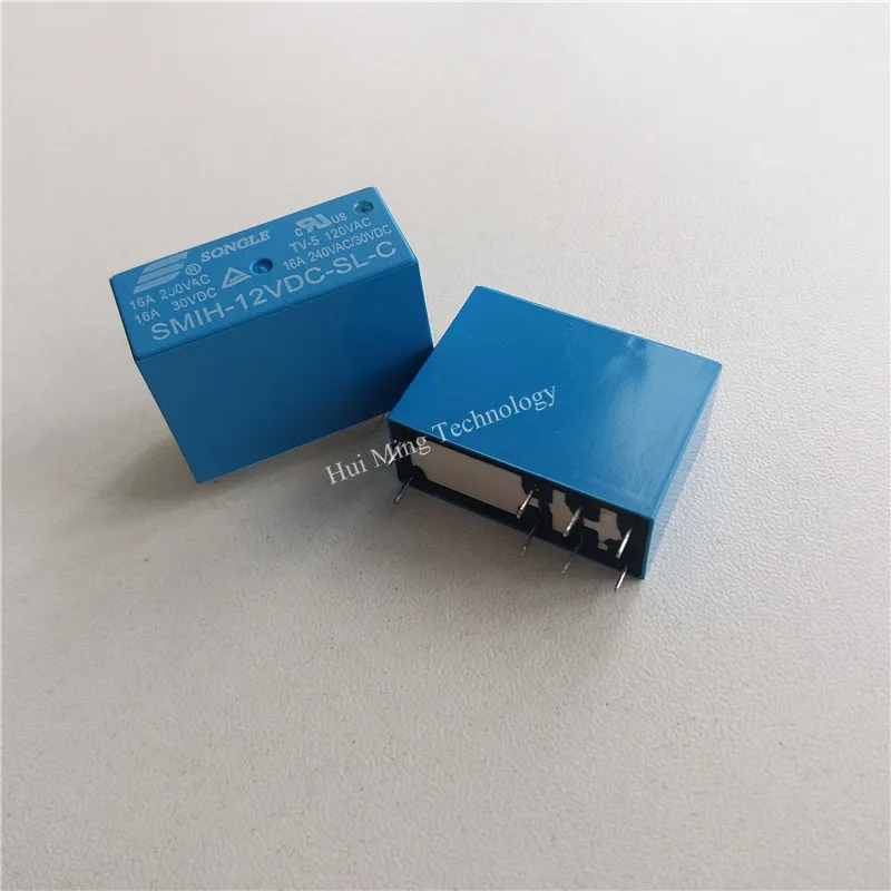 8 шт. реле SMIH 12VDC SL A 05VDC C 24VDC 250V 16A 6/8 pin 5В/12В/24VDC реле|Реле| |