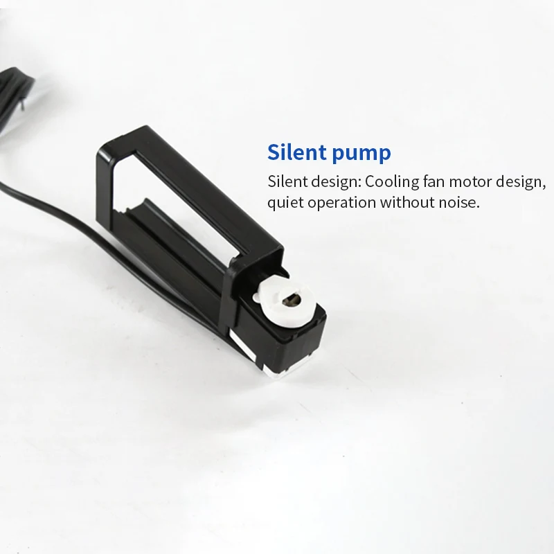 Водопадный аквариум Водяной кислородный насос для аквариума со встроенным