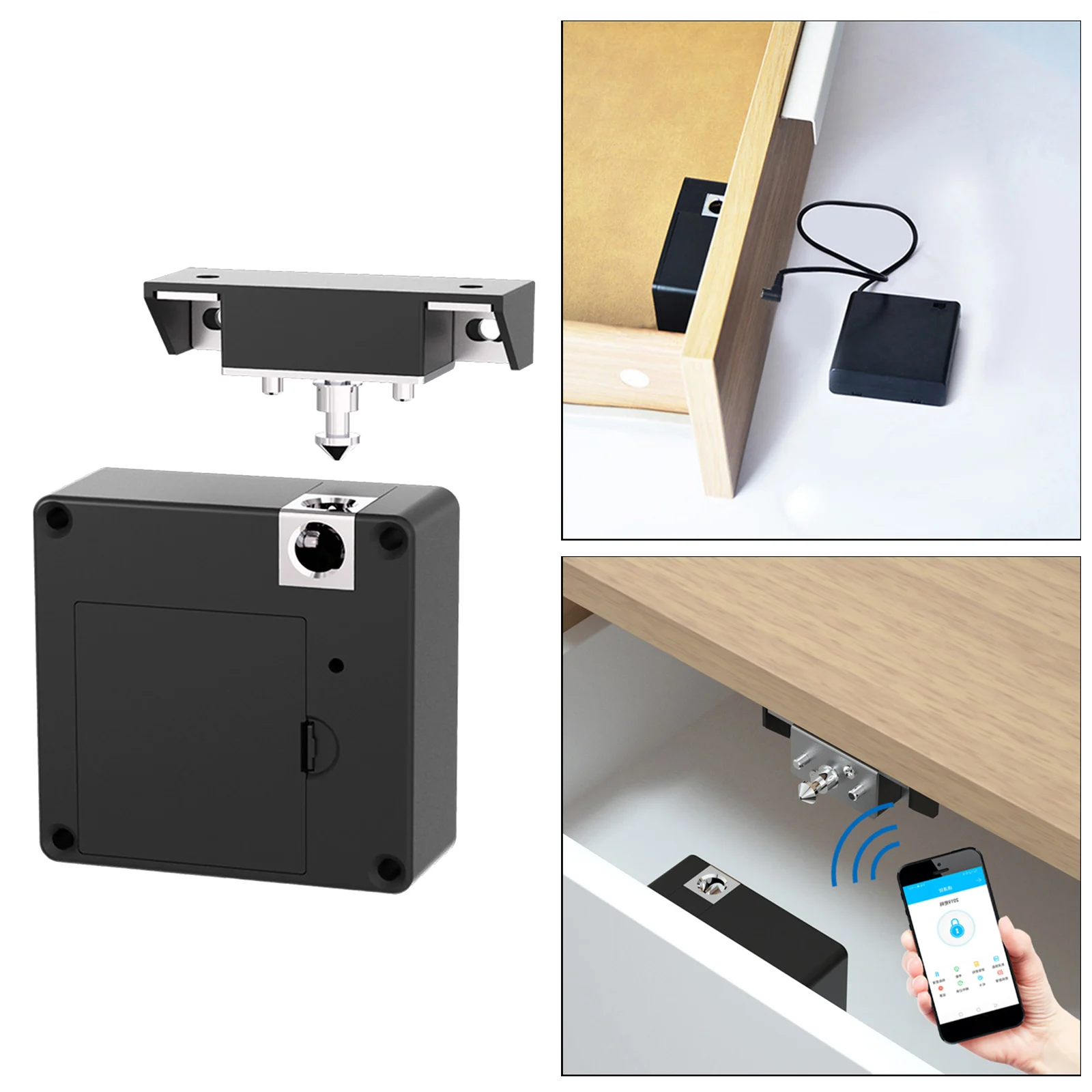 Электронный замок для шкафа скрытая RFID-карта сделай сам без ключа