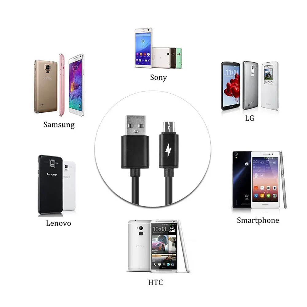 POWSTRO 3 USB порта Micro зарядное устройство адаптер для зарядки концентратор вилка