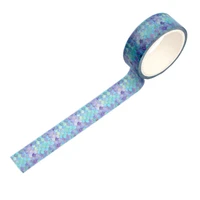 blue tape hand account washi tape album diary decoration diy colorful tape stationery adhesive tape al2679