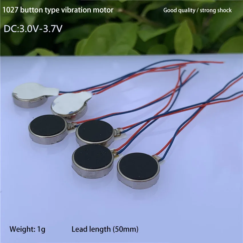1 шт. DC 2 5 V 4 0 микро постоянного тока вибрационный мотор 1027 плоский Вибрационный