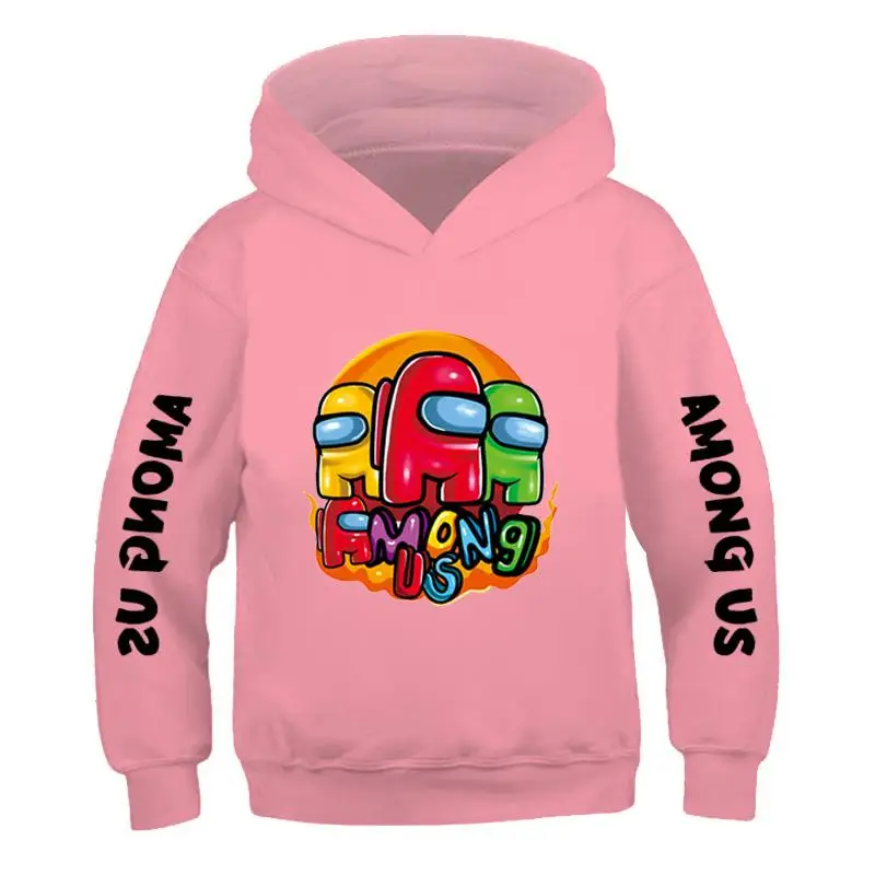 

Boy / Kids Game Among Us Hoodies Kids Long Sleeve Sweatshirt Spring Winter Tops Unisex Coat Loose Pullover Kids Clothing