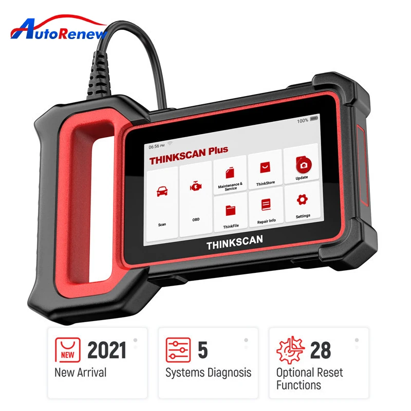 Сканер THINKCAR ThinkScan Plus S2/S4/S7 OBD2 диагностический прибор для автомобиля ABS/SRS/ECM/TCM/BCM