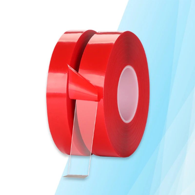 

6/10/15/20mm Transparent Silicone Double Sided Tape Strip Waterproof Household Wall Adhesive Tapes Car Sticker Auto Tape Sticker