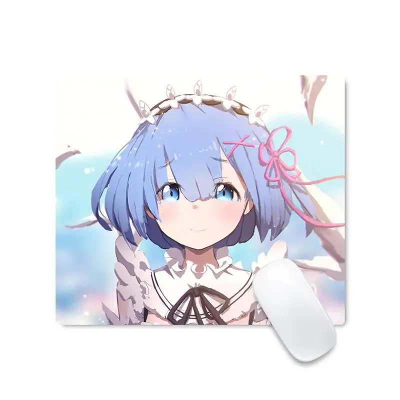 

Rem cute lovely girl Laptop Computer Mousepad Desk Table Protect Game Office Work Mouse Mat pad Non-slip Laptop Cushion