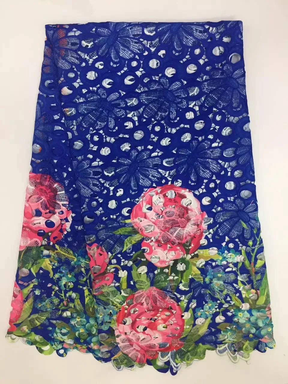 

2016 free shipping new arrival fashion african guipure lace fabric for dress women peach color ALC-2781