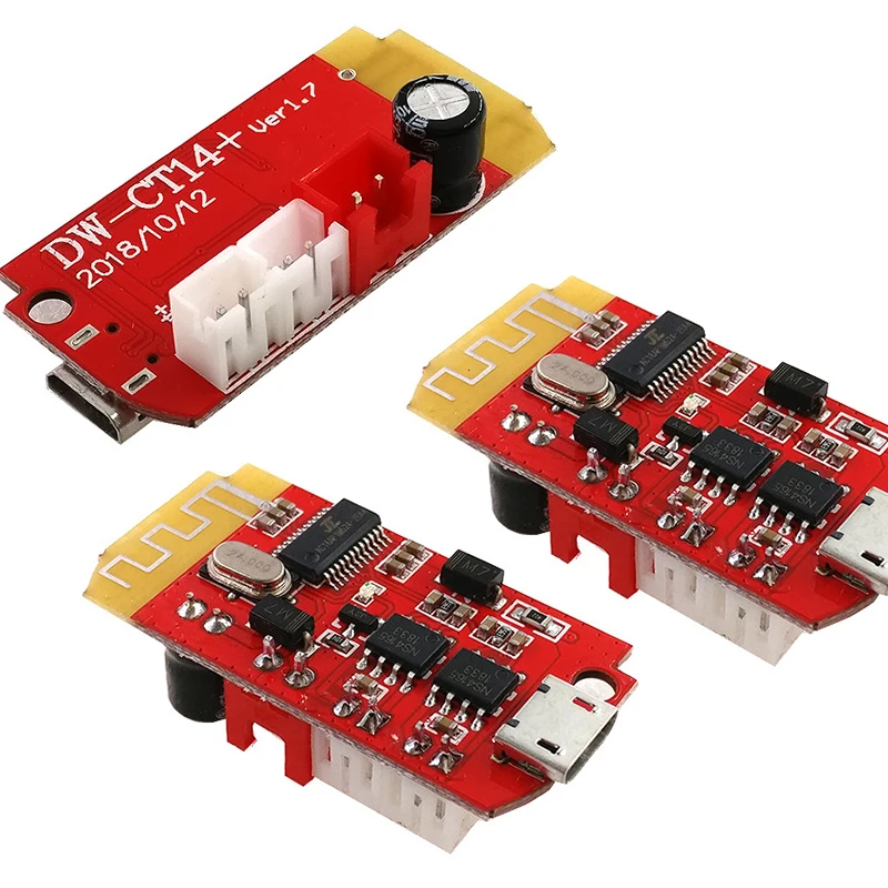 Цифровой усилитель звука Bluetooth плата Icro 4 2 стерео приемник модуль 5 Вт + с зарядным