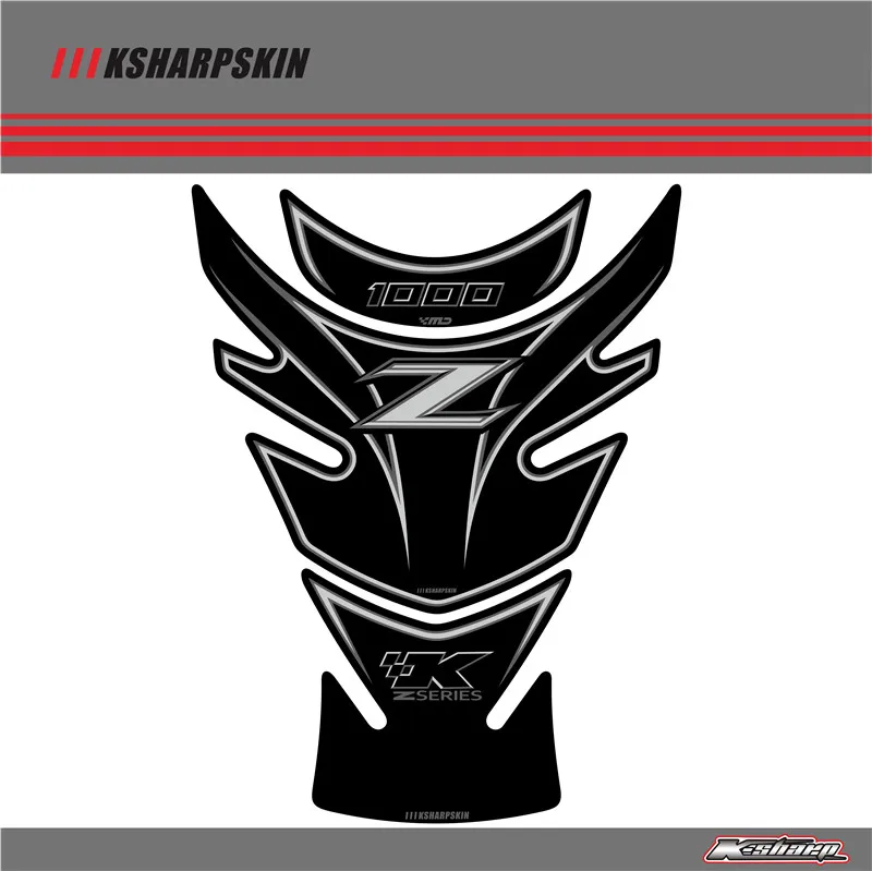 

3D ADESIVI Sticker Decal Emblem Protection Tank Pad Cas Cap Fit FOR KAWASAKI Z1000